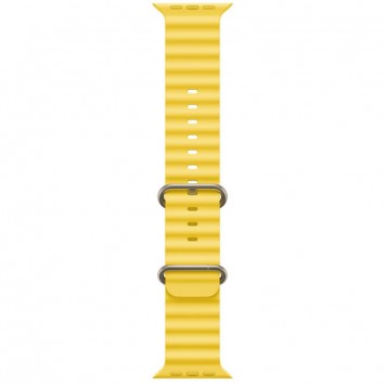 Ремінець Ocean Band для Apple watch 42mm/44mm/45mm/49mm, Жовтий / Yellow - Apple Watch - зображення 3 
