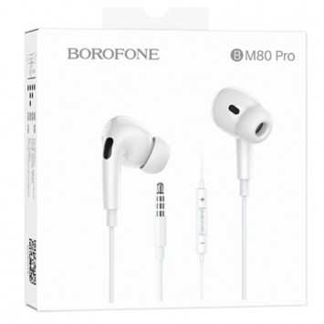Навушники Borofone BM80 Pro, Білий - Провідні навушники - зображення 4 