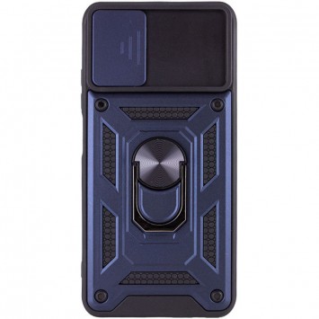 Ударопрочный чехол Camshield Serge Ring для Xiaomi Poco M4 Pro 5G, Синий - Чехлы для Xiaomi Poco M4 Pro 5G - изображение 2