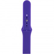 Силіконовий ремінець Amazfit Bip/Bip U/Bip U Pro/Bip S/Samsung, 20 мм - Sport, Фіолетовий / Purple