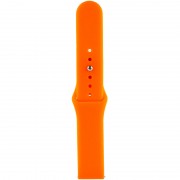 Силіконовий ремінець для Amazfit Bip/Bip U/Bip U Pro/Bip S/Samsung, 20 мм - Sport, Помаранчевий / Orange