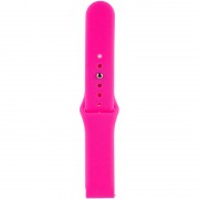Силіконовий ремінець Amazfit Bip/Bip U/Bip U Pro/Bip S/Samsung, 20 мм - Sport, Рожевий / Barbie pink