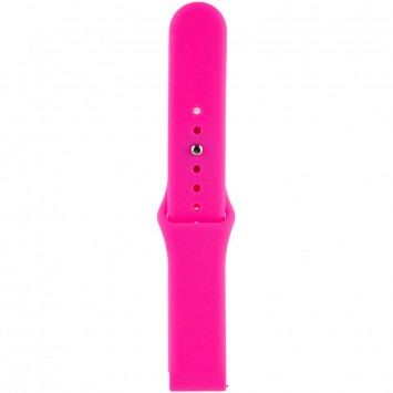 Силіконовий ремінець Amazfit Bip/Bip U/Bip U Pro/Bip S/Samsung, 20 мм - Sport, Рожевий / Barbie pink - Ремінці для годинників - зображення 2 