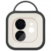 Защитное стекло на камеру для Apple iPhone 12 / 12 mini / 11 - Metal Shine, Черный / Black
