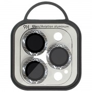 Защитное стекло на камеру для iPhone 13 Pro / 13 Pro Max - Metal Shine, Серебряный / Silver