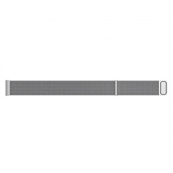 Ремешок Milanese Loop для Xiaomi Amazfit / Samsung 20 mm, Silver - Ремешки для часов - изображение 2