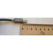 Type C USB кабель для захищених смартфонів 10 мм, блакитний