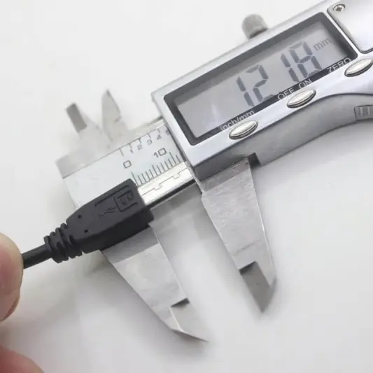 Micro USB-кабель з довгим з'єднувачем - 12 мм - зображення 1 