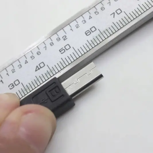 Micro USB-кабель з довгим з'єднувачем - 12 мм - зображення 3 