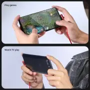 Кутовий Micro USB магнітний кабель Topk, червоний