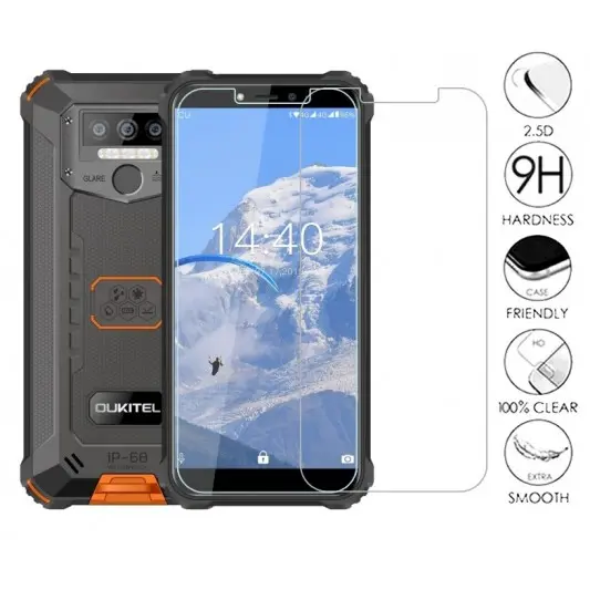Захисне скло для смартфона Oukitel WP5 з загартованого матеріалу