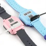 Магнитный USB кабель зарядки для умных часов 2 коннектора, 7.62 мм. Черный