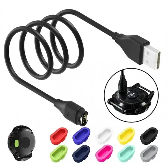 Кабель зарядки USB для часов Garmin s935, 945 245 Fenix 5S, 5, 5X Plus, 6, 6S, 6X Pro