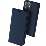 Чехол-книжка для Apple iPhone 12 mini (5.4"") - Dux Ducis с карманом для визиток (Синий)
