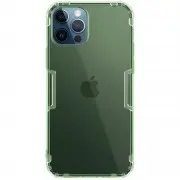 TPU чехол для Apple iPhone 12 Pro / 12 (6.1"") - Nillkin Nature Series (Темно-зеленый (прозрачный))