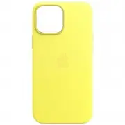 Кожаный чехол для Apple iPhone 11 Pro Max (6.5"") - Leather Case (AA) (Yellow)