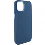 TPU чехол для Apple iPhone 12 Pro / 12 (6.1"") - Bonbon Metal Style (Синий / Cosmos blue)