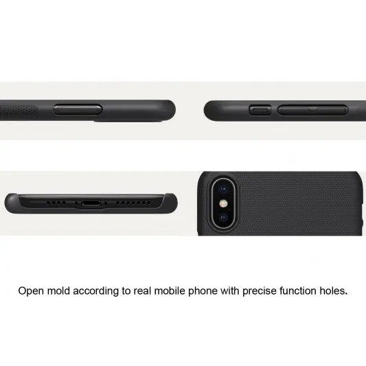 Чехол для Apple iPhone XS Max (6.5"") Nillkin Matte (Черный) - изображение 4