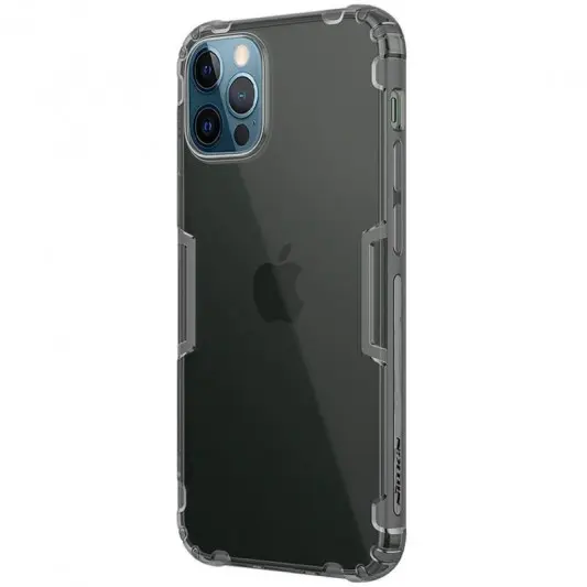 TPU чехол для Apple iPhone 12 Pro / 12 (6.1"") - Nillkin Nature Series (Серый (прозрачный)) - изображение 2