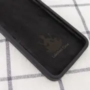 Чехол для Apple iPhone 12 (6.1"") - Silicone Case Lakshmi Square Full Camera (Черный / Black)