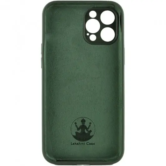 Чохол для Apple iPhone 12 Pro (6.1"") - Silicone Case Lakshmi Square Full Camera (Зелений / Cyprus Green) - зображення 1 