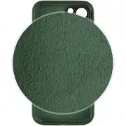 Чохол для Apple iPhone 12 Pro (6.1"") - Silicone Case Lakshmi Square Full Camera (Зелений / Cyprus Green)