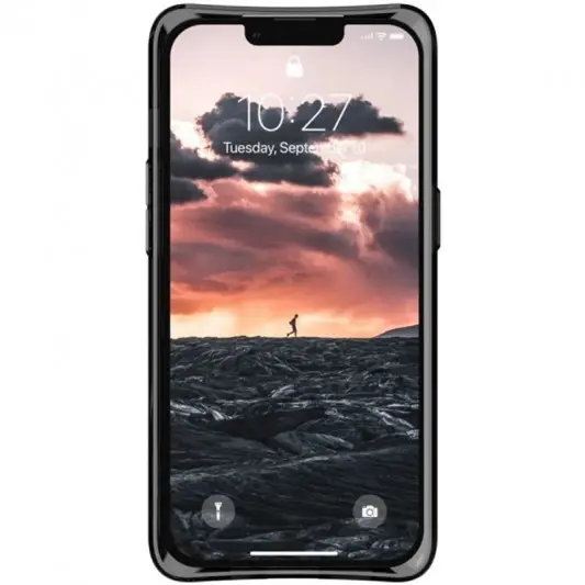 чехол для iPhone 11 Pro (5.8"") - TPU UAG PLYO series (Прозрачный / Черный) - изображение 2