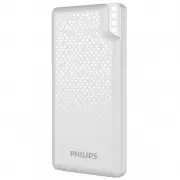 Портативное зарядное устройство для Powerbank Philips Display 10000mAh 12W (DLP2010N/62), Белый