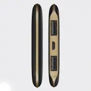 Портативное зарядное устройство Power Bank Grostek NRG pak 10000 mAh, Black/Rose Gold