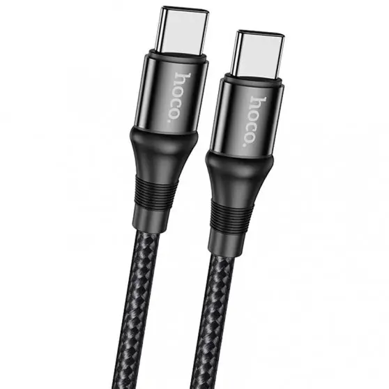 USB кабель Hoco X50 "Excellent" Type-C to Type-C (2m), Черный