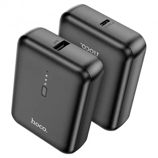 Портативний зарядний пристрій Power Bank Hoco J96 Strider 5000 mAh, Black