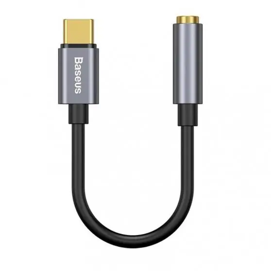 Переходник Baseus L54 Type-C to 3.5mm (CATL54), Серый