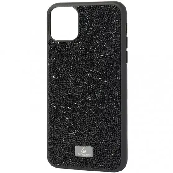 TPU чохол Bling World Rock Diamond для Apple iPhone 12 Pro Max (6.7"), Чорний