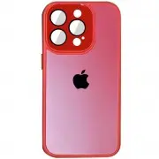 Чохол TPU+Glass Sapphire Midnight для Apple iPhone 13 Pro Max (6.7"), Червоний / Red