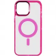 Чехол TPU Iris with MagSafe для iPhone 11 (6.1"), Малиновый