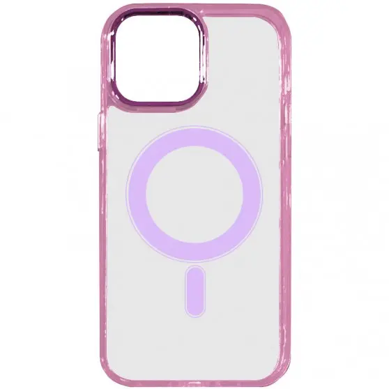 Чехол TPU Iris with MagSafe для iPhone 11 (6.1"), Розовый