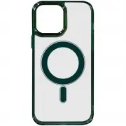 Чохол TPU Iris with MagSafe для Apple iPhone 11 (6.1"), Зелений
