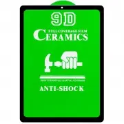 Защитная пленка Ceramics 9D (в упаковке) для Apple iPad Pro 11" (2018-2022) / Air 10.9" (2020) (2022), Черный