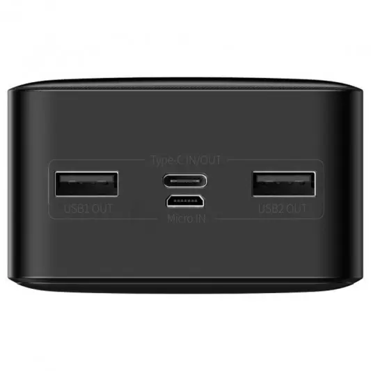 Power Bank Baseus Bipow Overseas 15W 30000mAh (PPBD050201), Черный - изображение 3