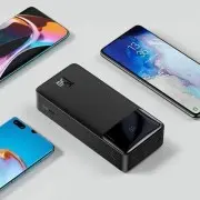 Портативное зарядное устройство для Baseus Bipow Overseas 15W 30000mAh (PPBD050201), Black