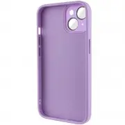 Чехол TPU+Glass Sapphire Midnight для Apple iPhone 14 (6.1"), Сиреневый / Lilac