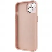 Чохол TPU+Glass Sapphire Midnight для Apple iPhone 14 (6.1"), Рожевий / Pink Sand