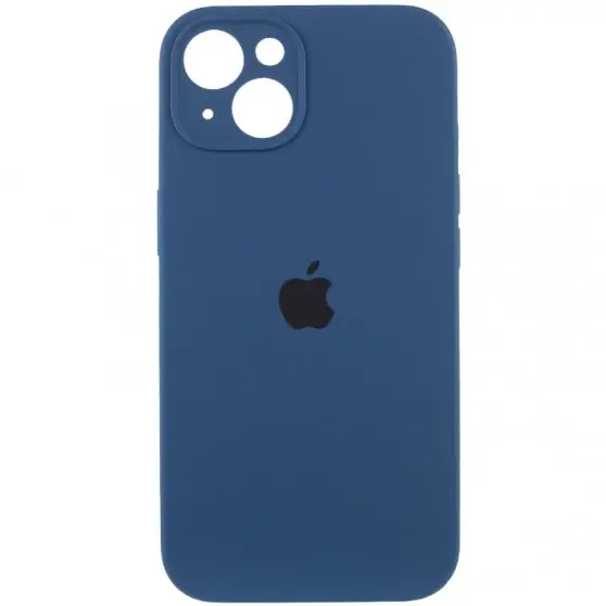 Чехол Silicone Case Full Camera Protective (AA) для iPhone 13 (6.1"), Синий / Abyss Blue