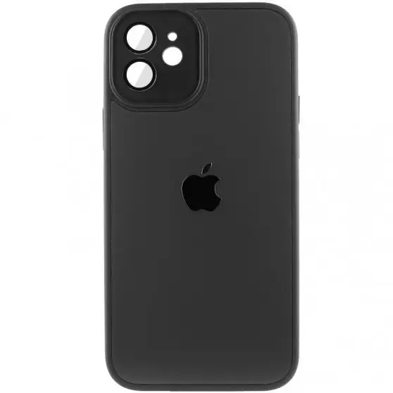 Чохол TPU+Glass Sapphire Midnight для Apple iPhone 11 (6.1"), Чорний / Black