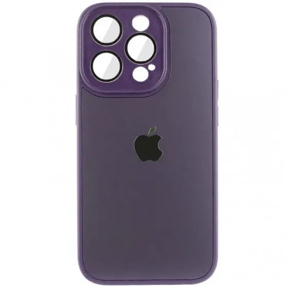 Чохол TPU+Glass Sapphire Midnight для Apple iPhone 13 Pro Max (6.7"), Фіолетовий / Deep Purple