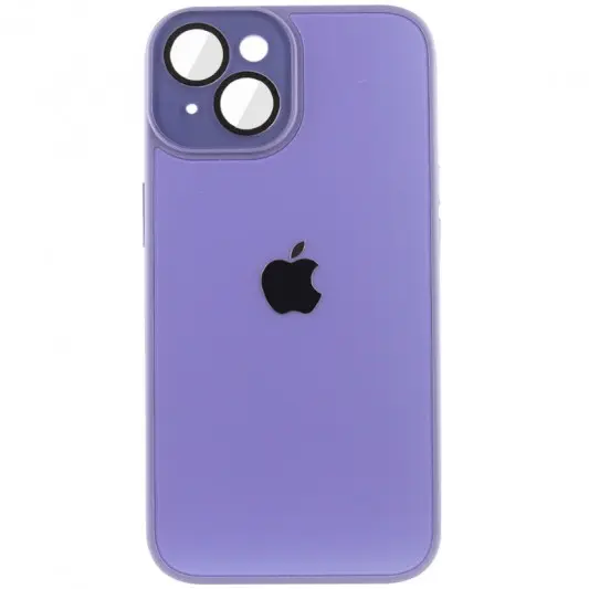 Чохол TPU+Glass Sapphire Midnight для Apple iPhone 14 Plus (6.7"), Бузковий / Dasheen