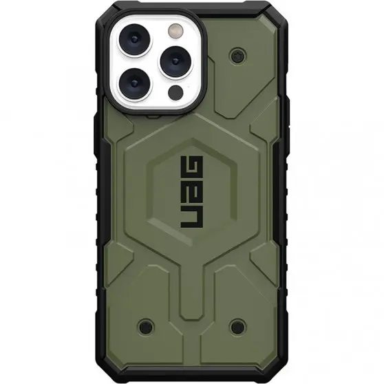 Ударопрочный чехол UAG Pathfinder with MagSafe для Apple iPhone 15 Pro (6.1"), Зеленый