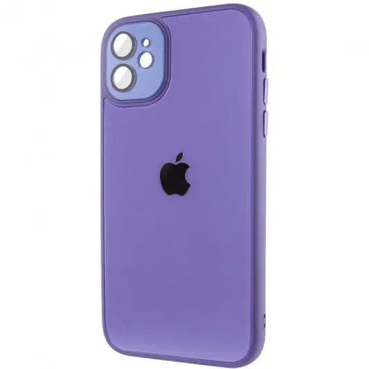 Чехол TPU+Glass Sapphire Midnight для Apple iPhone 11 (6.1"), Сиреневый / Dasheen - изображение 2