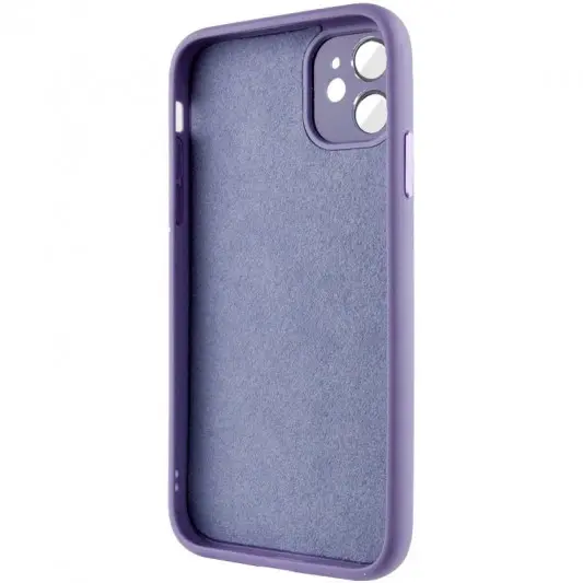 Чехол TPU+Glass Sapphire Midnight для Apple iPhone 11 (6.1"), Сиреневый / Dasheen - изображение 3