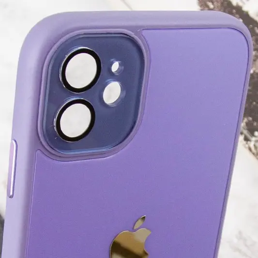 Чехол TPU+Glass Sapphire Midnight для Apple iPhone 11 (6.1"), Сиреневый / Dasheen - изображение 5